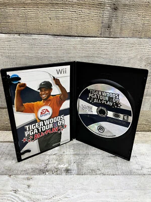 Tiger Woods PGA Tour 09: All-Play (Nintendo Wii, 2008) Resurfaced disc - Image 1 of 4