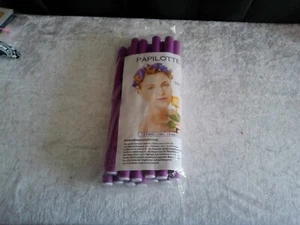 Papilotten/12 Stück/neu/lila/weiß/16x250 mm - Bild 1 von 4