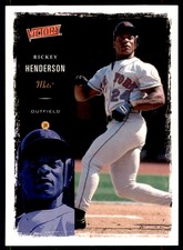 2000 Victory Rickey Henderson New York Mets #185