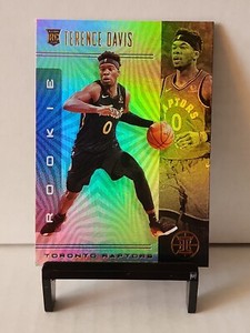 Terrance Davis 2020 Illusions #158 Toronto Raptors Rookie Green Emerald Holo 🔥