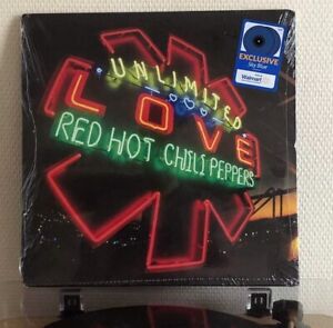 Red Hot Chili Peppers LP 33 tours vinyle Unlimited Love édition Sky Blue Walmart
