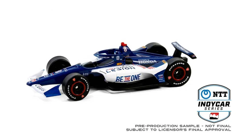 1:64th Chip Ganassi Racing #8 Linus Lundqvist American Legion 2024 - Image 1 of 1