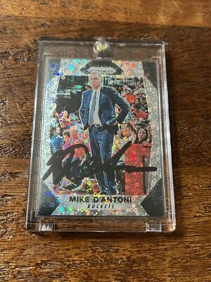 Mike D’Antoni Signed Prizm Card Psa Dna Coa Autographed Rockets - Image 1 of 4