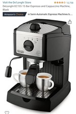 Manual Espresso \u0026 Cappuccino Machines 