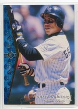 1995 SP Baseball - #48 - Andres Galarraga - Colorado Rockies