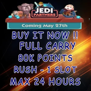 Monopoly_Go_Jedi_Partners_Event 🔥 RUSH 🔥 24 Hours-Full_80k_Carry-1slot 2355 - Picture 1 of 1
