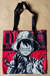 One Piece - Monkey D Luffy Double Sided Print Tote Bag Collectible NEW! - Picture 1 of 5