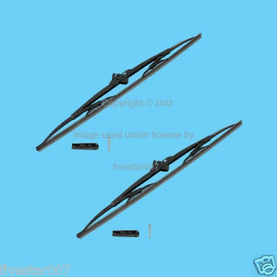 Juego de escobillas limpiaparabrisas BOSCH NEGRO para Mercedes 1976-1989 380sL 450sL 560sL Foto 1 de 4