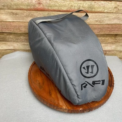 Estuche para casco de portero Warrior Products gris RVF 1 carcasa blanda llevar juniors usado en excelente estado Foto 1 de 4