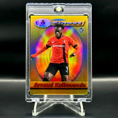 2022-23 Topps Finest ARNAUD KALIMUENDO #109 RC Rookie Gold Refractor /50 - Image 1 of 3