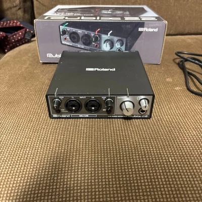 Roland RUBIX-22 USB Audio Interface Almost Unused Excellent From Japan - Image 1 of 4