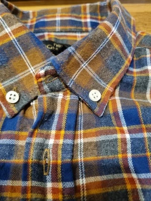 Next Signature Checked Flannel Cotton Shirt Size M - Image 1 of 4