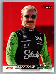 2024 Topps Paddock Pass Formula 1 - Valtteri Bottas #13 Red Foil - Picture 1 of 2