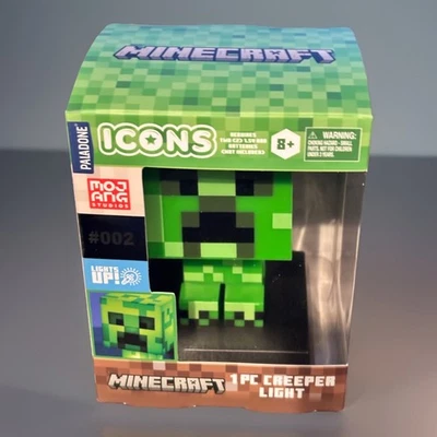 Minecraft Light up Creeper #002 Series 1 Paladone Nightlight.  New In Box. 🎅 - Image 1 of 4