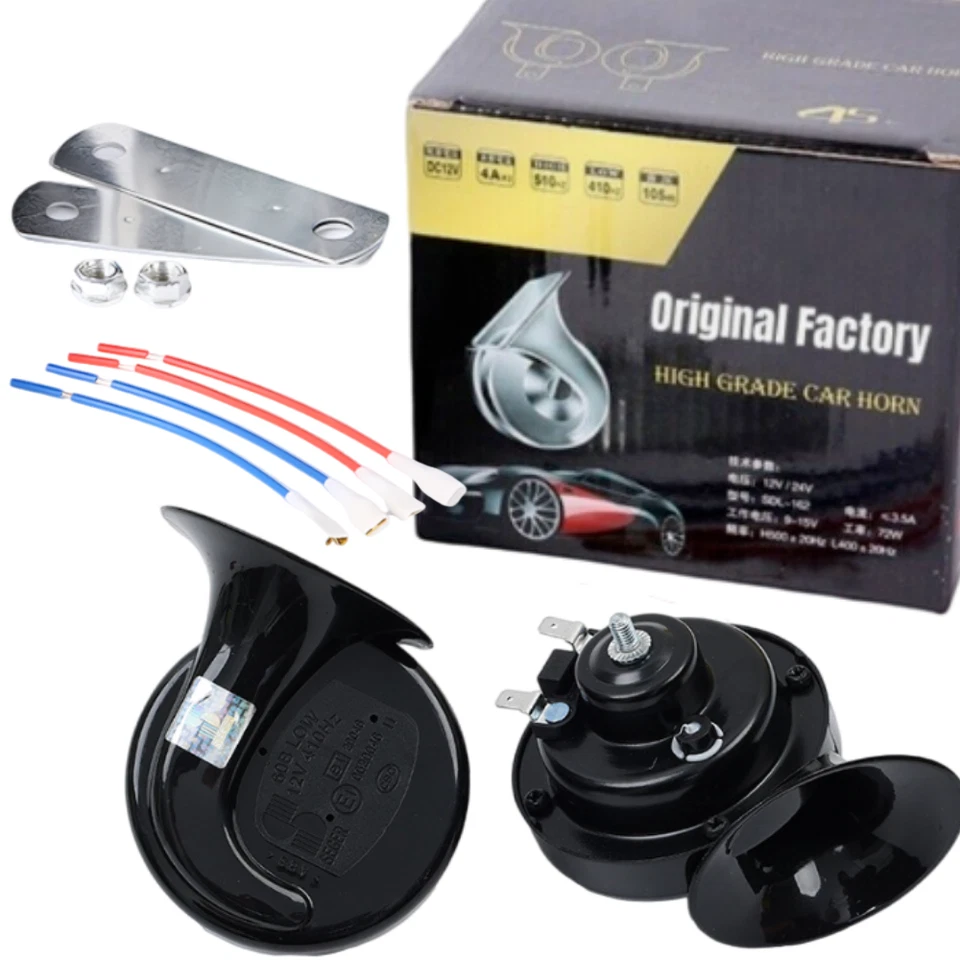 1 Set Car Horn Fit for Peugeot High Low - Image 1 of 4