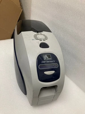 Zebra ZXP Series 3 Thermal ID Card Printer { UNTESTED } - Image 1 of 4