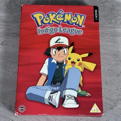 Pokemon Indigo League Season 1 DVD Box Set - Complete Series 1 Ash Ketchum - Image 1 of 3