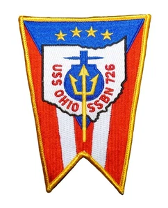 US Navy SSBN-726 USS Ohio Ballistic Misille Submarine 1981-Present (4" x 5 1/2") - Picture 1 of 1