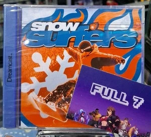 SNOW SURFERS SEGA DREAMCAST NEUF* NEW* VERSION FRANÇAISE. - Imagen 1 de 6