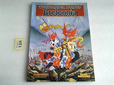 WARHAMMER ARMIES BRETONNIA SUPPLEMENT SOFTBACK GAMES WORKSHOP ARMY BOOK 1996 - Image 1 of 4