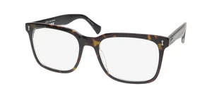 NEW JOHN VARVATOS V415 EYEGLASS FRAME PLASTIC JAPAN SQUARE TORTOISE 54-18-145 - Picture 1 of 8