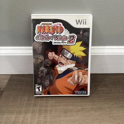 Naruto: Clash of Ninja Revolution 2 Nintendo Wii 2008 Clean, Tested, Working - Image 1 of 4