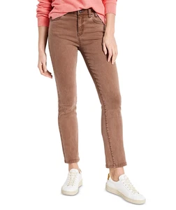 Nic+Zoe Women Mid Rise Straight Ankle Jeans Tandoori Size 32X28 - Picture 1 of 4