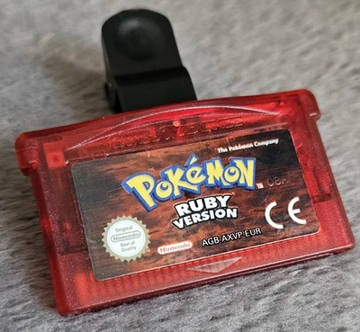 Pokémon Ruby Version Nintendo Gameboy Advance PAL Genuine New Battery - Image 1 of 4