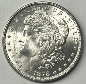 1878 Morgan Silver Dollar 7TF Rev78 *Nice Coin* - Picture 1 of 2