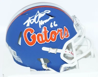 STEVE SPURRIER "66 HEISMAN" Signed FLORIDA GATORS Mini Helmet BECKETT COA W9546 - Image 1 of 2
