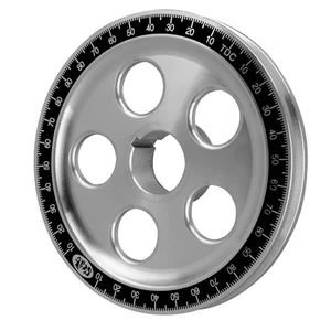 Crankshaft Pulley Santana Style BLACK for 1966-1979 Air Cooled VW - Bild 1 von 1