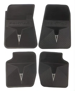 1966-72 GTO/LEMANS/TEMPEST ACCESSORY FLOOR MATS, BLACK - Picture 1 of 1