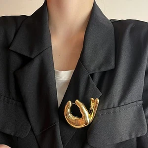 Metal OK Gesture Brooch Fashion Clothes Accessories jewelry Women Men COSTUME - Picture 1 of 8