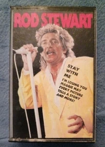 Rod Stewart, Stay With Me, Cassette, Jewel Case. In Very Good condition, Working - Picture 1 of 15