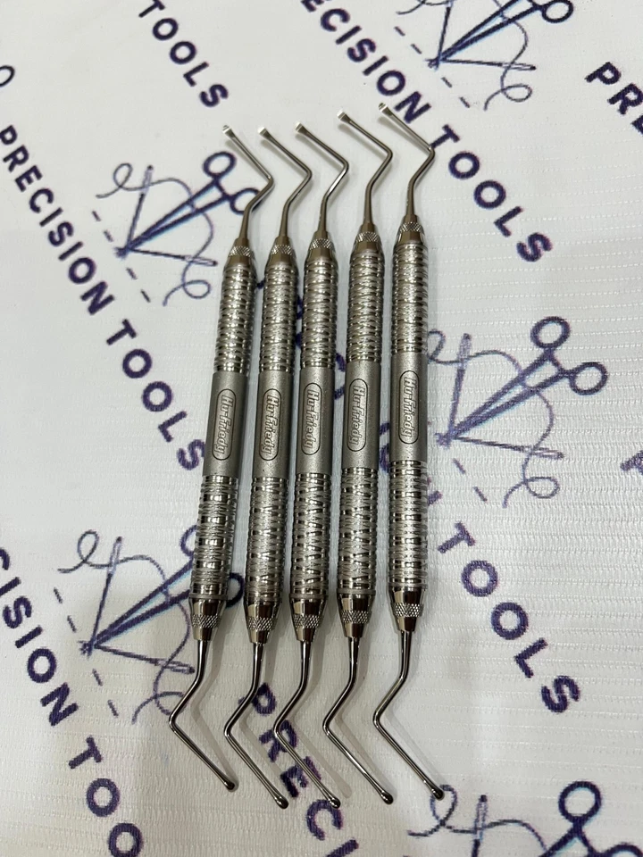 Lote de 5 piezas de cureta quirúrgica Hu Friedy Miller Nº10 CM106 Foto 1 de 4