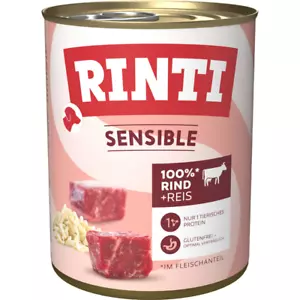 Rinti Dose Sensible Rind & Reis 24 x 800g (7,81€/kg) - Bild 1 von 1