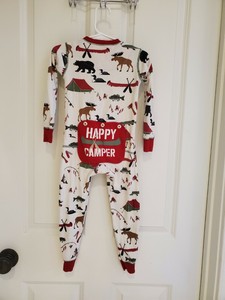 footless zip pajamas