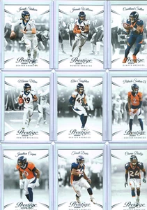 2024 Panini Prestige Football Denver Broncos Team Set 11 Base Cards +3 Inserts - Picture 1 of 2