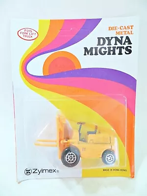 ZYLMEX DYNA MIGHTS P315 'FORKLIFT TRUCK' MIB/BOXED/BLISTER/CARDED HONG KONG RARE - Image 1 of 4
