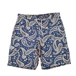 Polo Ralph Lauren Paisley pantaloncino da bagno uomo blu medio fantasia stampa all over - Foto 1 di 19