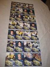 2009-10 Michigan Hockey Card Team Set of 28 dif SGA