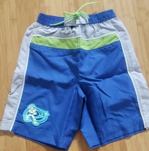 DISNEY STORE TOY STORY BUZZ LIGHTYEAR blue gray SWIM TRUNKS NEW KID small 6 - Picture 1 of 5