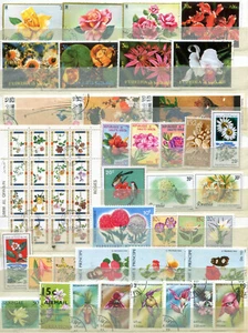 Lot Blumenmotive o ( 42010 ) - Bild 1 von 2