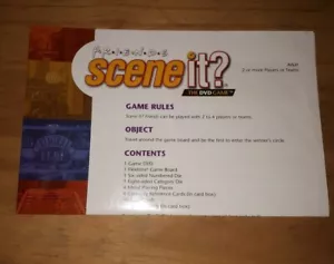 Friends Scene it board game replacement instructions WG - Picture 1 of 1