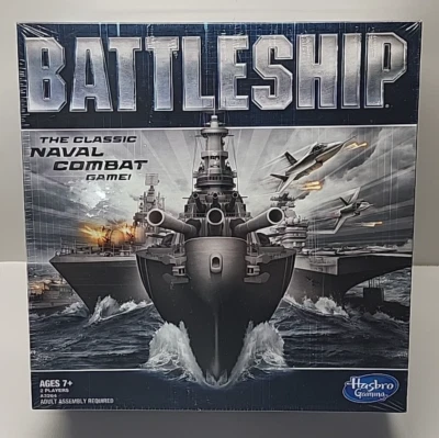 Modern Hasbro Gaming Battleship Classic Strategy Board Game Sealed - Image 1 of 4