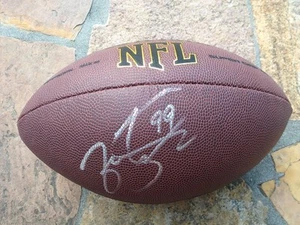 *JASON TAYLOR*SIGNED*AUTOGRAPHED*FOOTBALL*MIAMI*DOLPHINS*JETS*REDSKINS*COA* - Picture 1 of 3