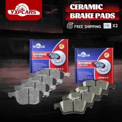 Juego de pastillas de freno delanteras traseras cerámicas para Ford Escape Focus 2013-2016 Foto 1 de 4