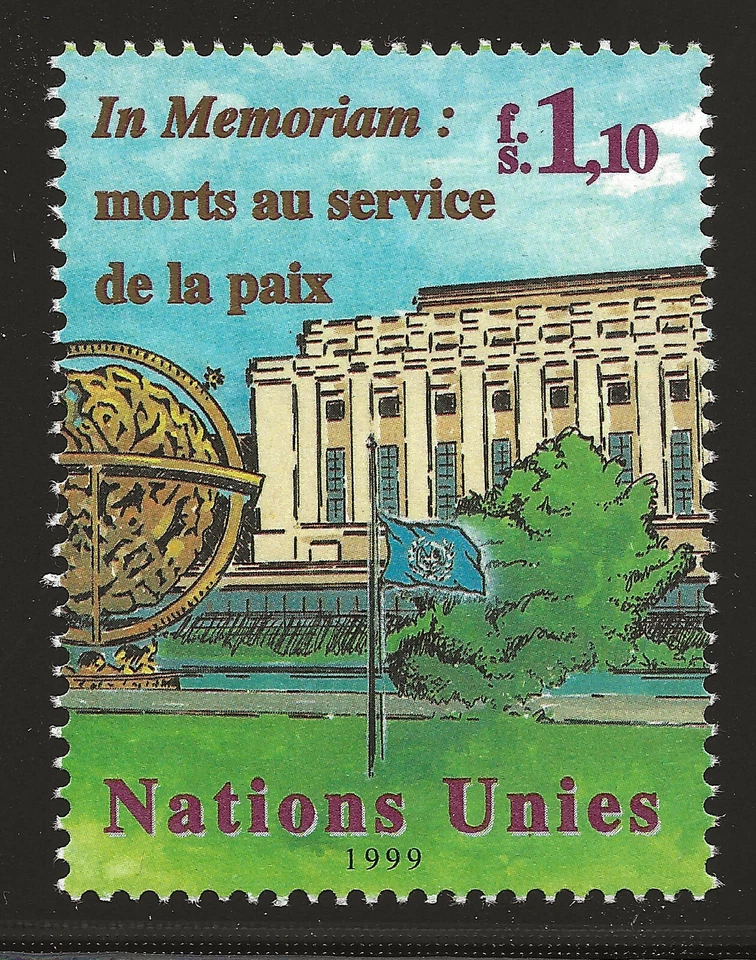 UN Scott #Geneva 347, Single 1999 Complete FVF MNH - Image 1 of 1