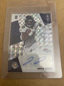 2020 Panini Mosaic Jerry Jeudy Rookie RC Auto #RA6 - Picture 1 of 2