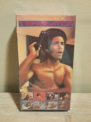 The Black Terminator (VHS, 1992) 1976 Jim Kelly AKA Black Samurai -  New Sealed - Image 1 of 4